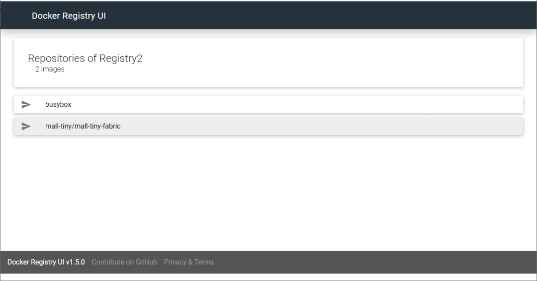 docker-registry-ui私有镜像