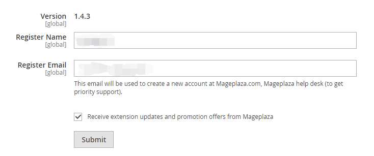 Magento Mageplaza Register