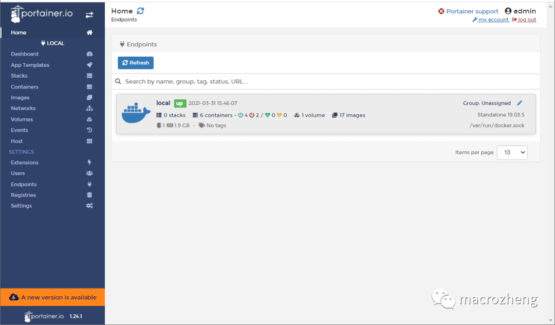 Portainer-Docker环境